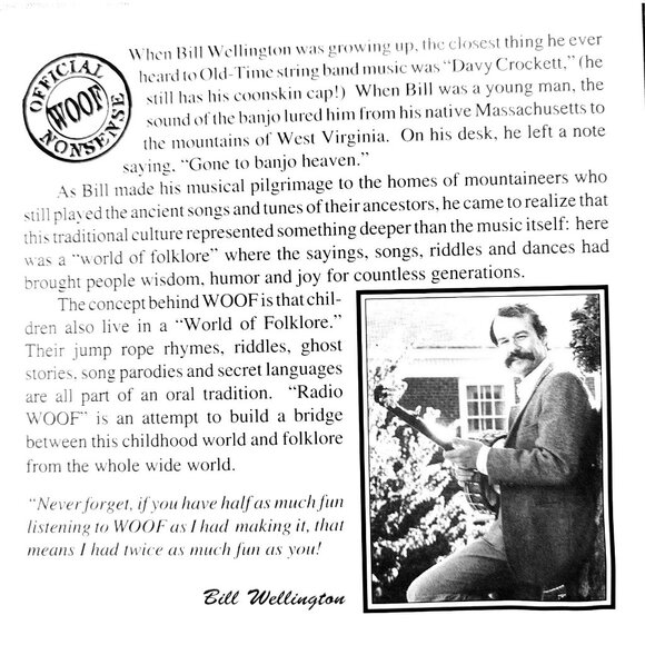 Radio Woof Fabulous Family Fun CD by Bill Wellington Radio Show 36329cd - Picture 2 of 3